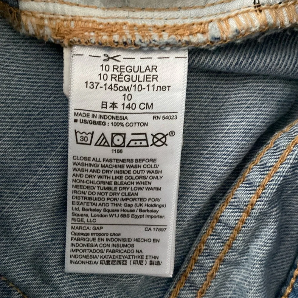GAP Kids Denim Mini Skirt- Size 10 Regular